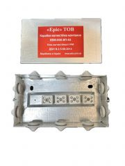 Коробка вогнестійка КВМ-90К-8П-К4 (ø 4мм²)