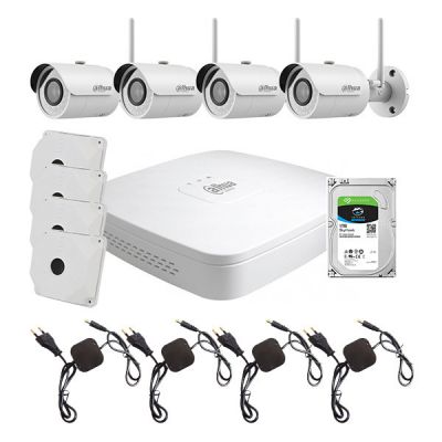 Комплект відеоспостереження Wi-Fi kit 4cam