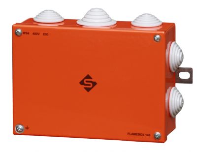Вогнестійка коробка E90 розміром 140x100x60 8x4 mm2