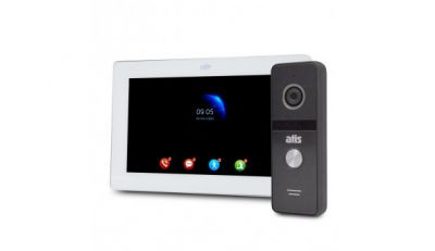 Комплект видеодомофона ATIS AD-770FHD White + AT-400FHD Black
